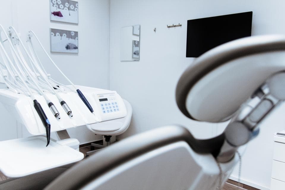 A clean, well-lit treatment room